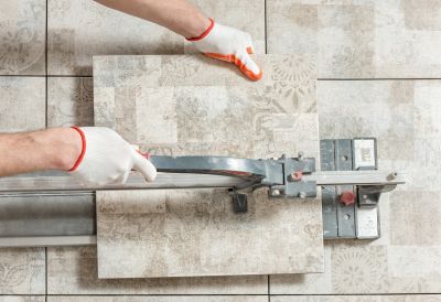 Skilled Tile Cutting